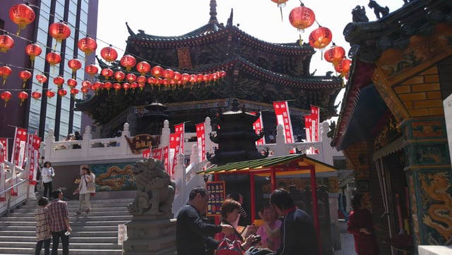 Temple of Mazu in Yokohama, serving the Chinese of Japan.