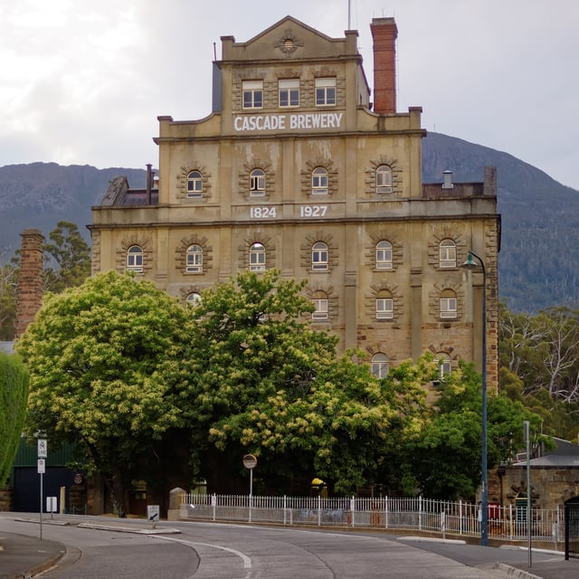 Cascade Brewery, like many old buildings in Hobart, was built using convict labour.
