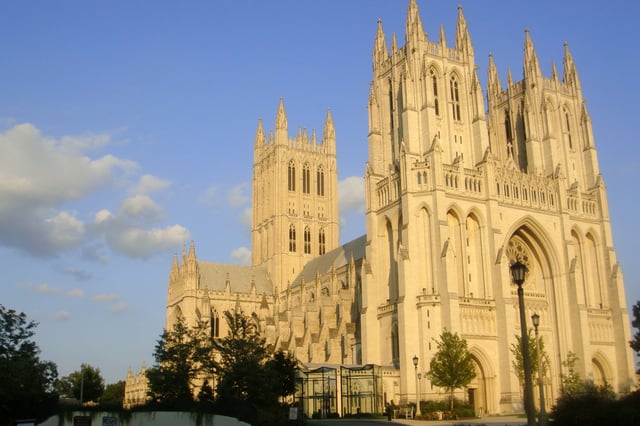 The Cathedral Church of Saint Peter and Saint Paul in the City and Diocese of Washington, located in Washington, D.C., is operated under the more familiar name of Washington National Cathedral.