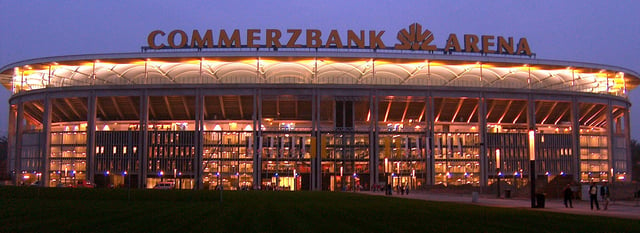 The Commerzbank Arena, is the home ground of Eintracht Frankfurt.