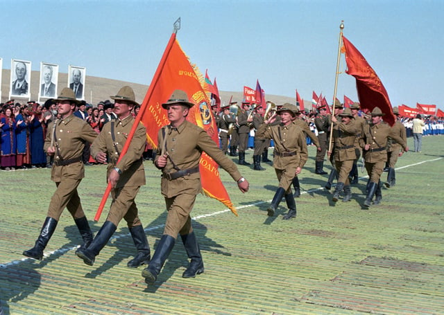 Gorbachev was sceptical of the deployment of Soviet troops in Afghanistan (pictured here in 1986)