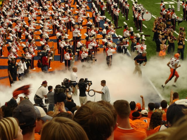 Syracuse football opener in Carrier Dome