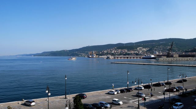 Port of Trieste, the largest cargo port in the Adriatic
