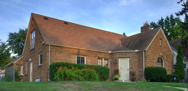 The Minneapolis house where Prince stayed with André Cymone's family, pictured in August 2017