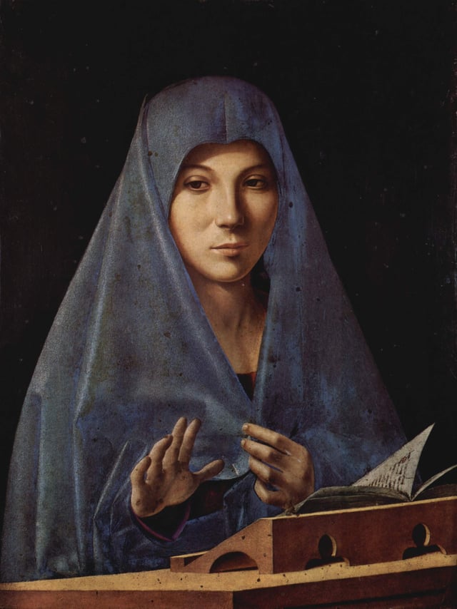 Virgin Annunciate, Antonello da Messina