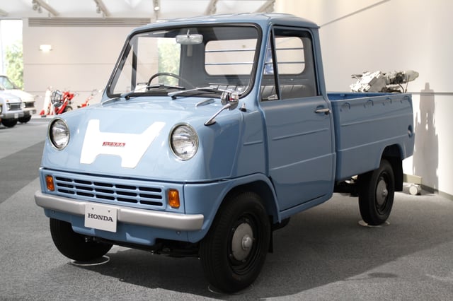 Honda's foray into four wheelers started with Honda T360 in 1963