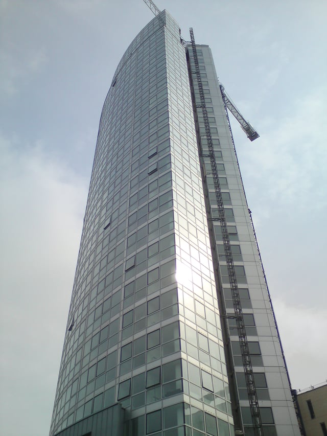 Obel Tower is the tallest building in Belfast and Ireland.