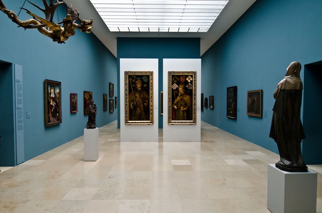 Renaissance art gallery of the Germanisches Nationalmuseum