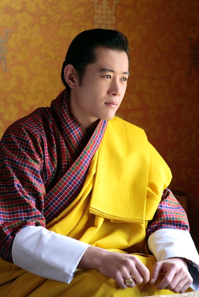 Jigme Khesar Namgyel Wangchuck is the king and head of state since 2006, but crowned in 2008