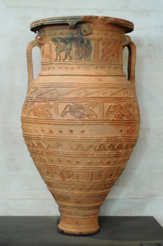 A pithos from Crete, c. 675 BC. Louvre
