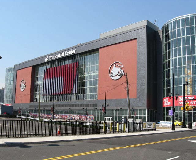 The Prudential Center in Newark, home of the NHL's New Jersey Devils