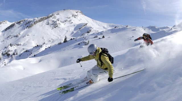Alpine skiing.