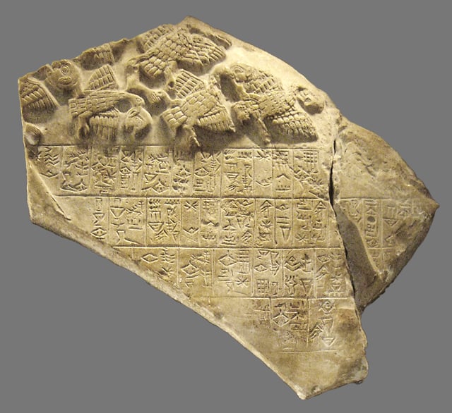 Fragment of Eannatum's Stele of the Vultures