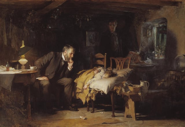 The Doctor by Sir Luke Fildes (1891)