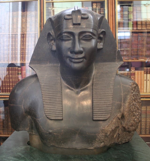 Ptolemy as Pharaoh of Egypt, British Museum, London
