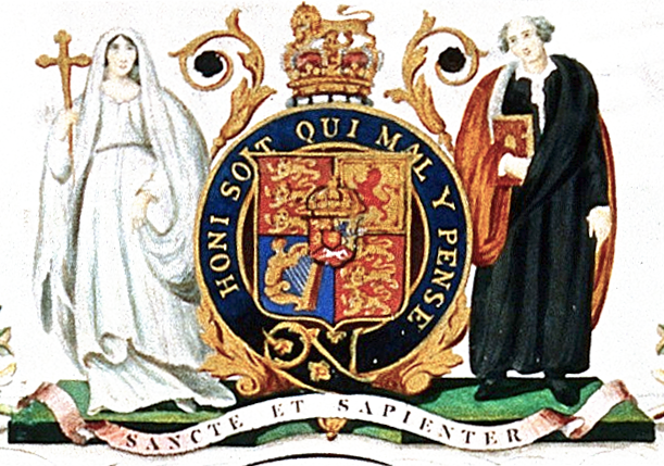 King's coat of arms used from 1829 to 1985