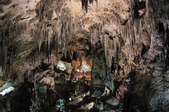 In the Caves of Nerja there are paintings of seals, possibly made by Neanderthals, that are dated to 42,000 years ago; they are the oldest known works of art by humans.