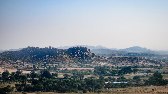 Deccan plateau, Hyderabad, India
