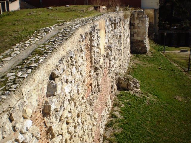 Section of Muslim Walls of Madrid. For a list of all the walls, see: Walls of Madrid