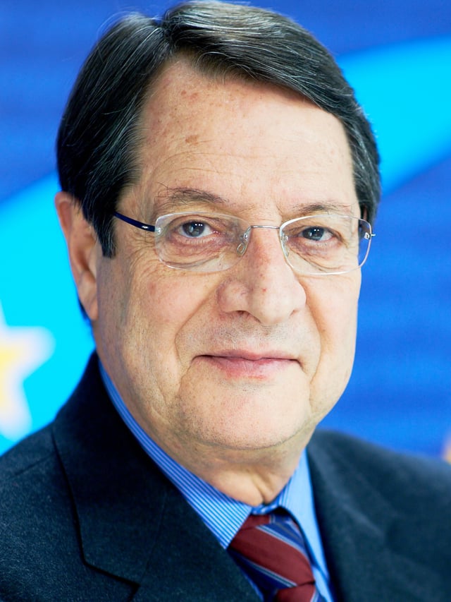 Nicos Anastasiades, President of Cyprus since 2013.