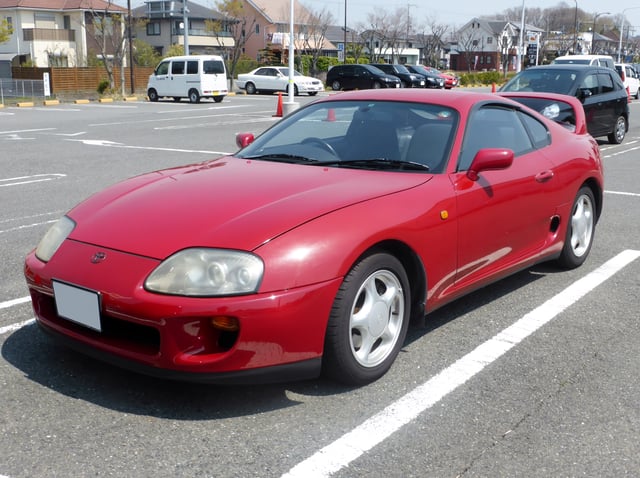 Toyota Supra (JZA80) is one of the most recognized Japanese sports cars