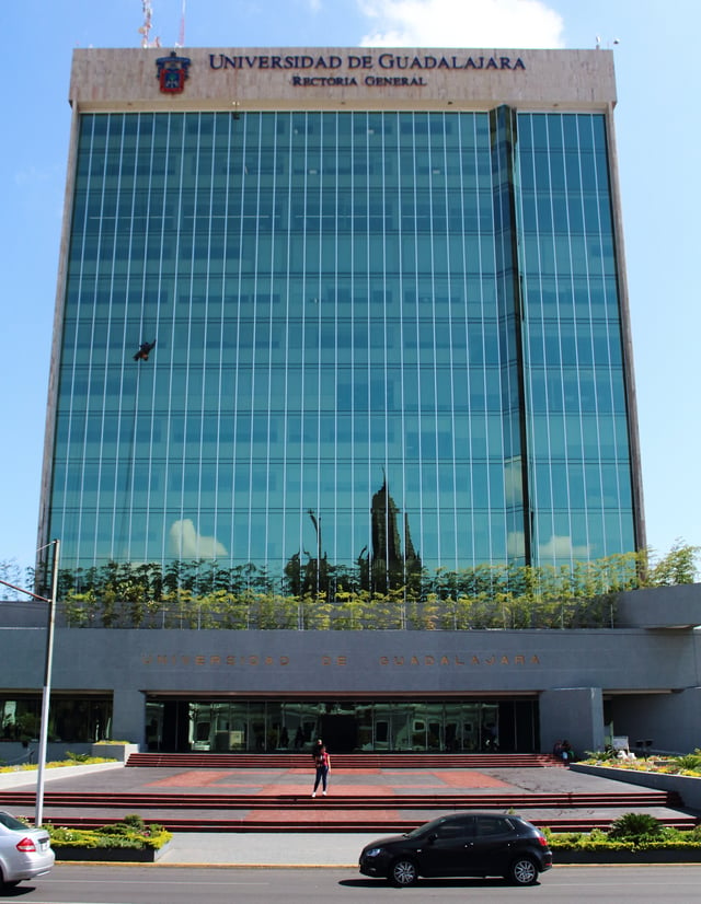 The University of Guadalajara's new rectory building