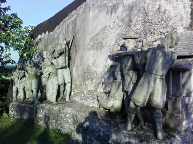 Showing a historical incident at Kanaklata Udyan, Tezpur