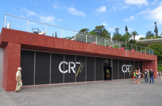 Ronaldo's CR7 Museum - front view