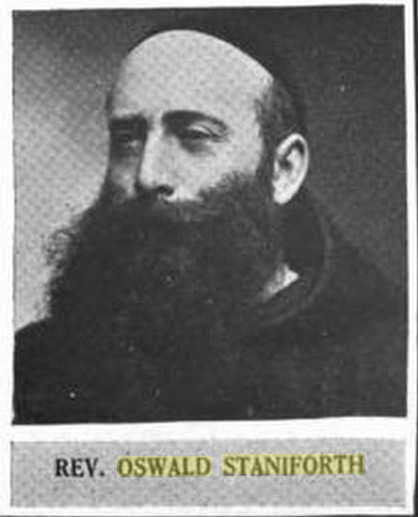 Oswald Staniforth, a 19th-century friar