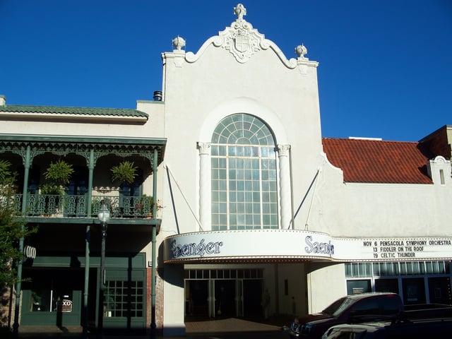 Saenger Theater in Downtown Pensacola