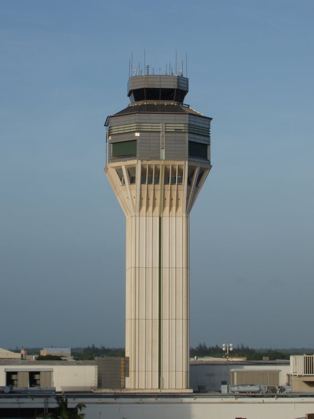 SJU's Control Tower designed by Segundo Cardona FAIA (SCF Architects)