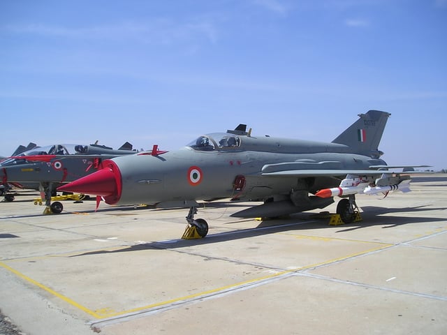 IAF MiG-21s were used extensively in the Kargil War.