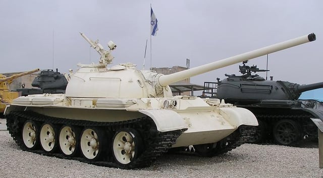Uruguayan Army T-54 light tank.
