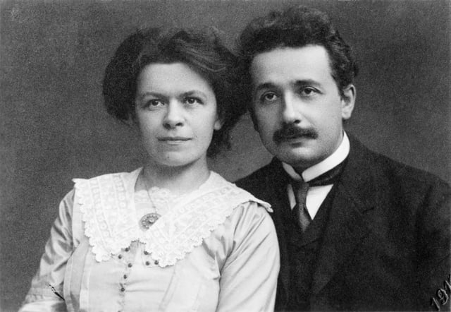 Albert and Mileva Einstein, 1912