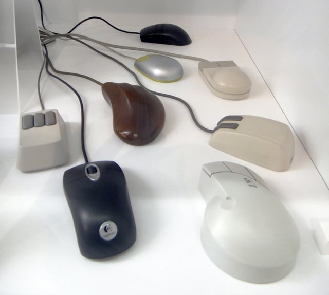 Computer mice built between 1986 and 2007