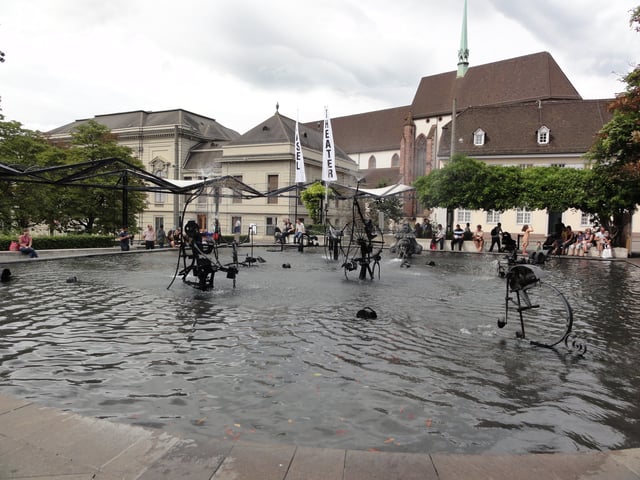 Tinguely's Carnival Fountain (Fasnachtsbrunnen)