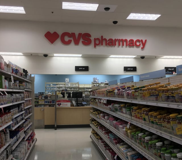 CVS Health pharmacy inside of a Target store.