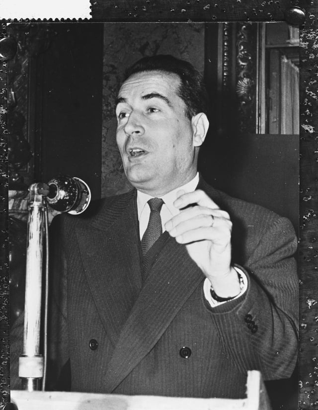 Mitterrand on 16 October 1959