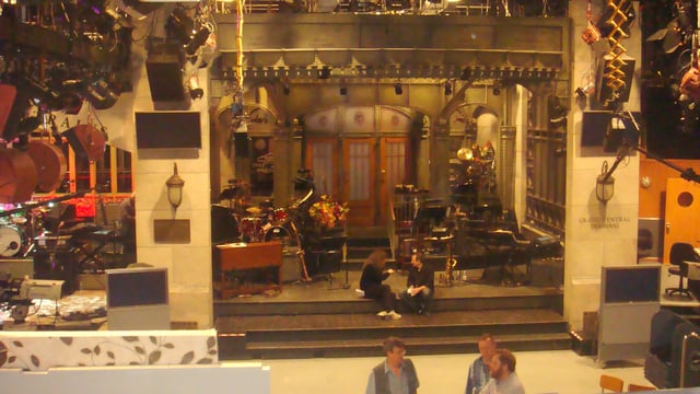 SNL's main stage, during rehearsal, 2008