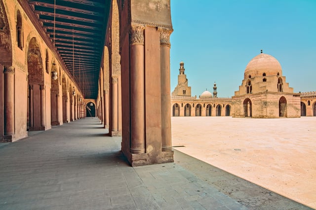 The Ibn Tulun Mosque in Cairo, of Ahmad Ibn Tulun