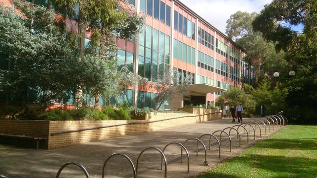 Baillieu Library in Parkville Campus. January, 2014