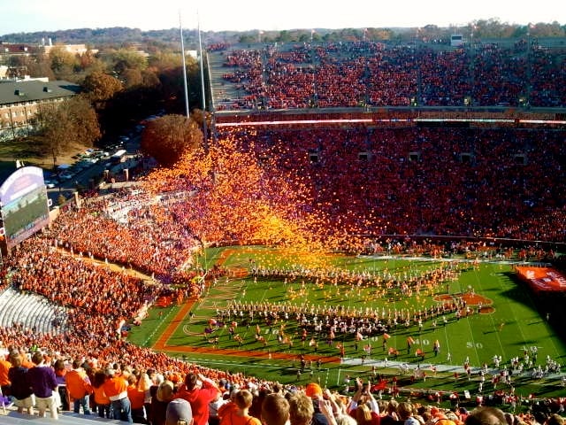 Clemson University's Memorial Stadium