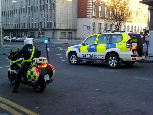 Garda Traffic Corps in Dublin