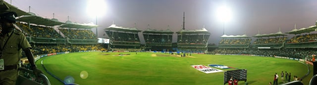 M. A. Chidambaram Stadium, one of the premier cricket venues in India