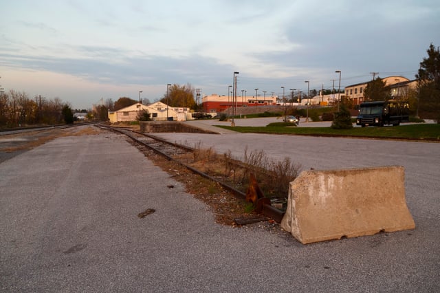Old rail siding