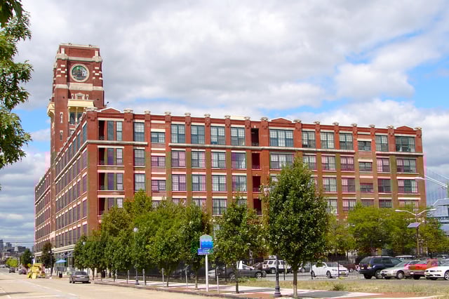 The historic RCA Building 17 is one of the few remaining buildings in Camden, New Jersey that once housed the vast RCA Victor complex.