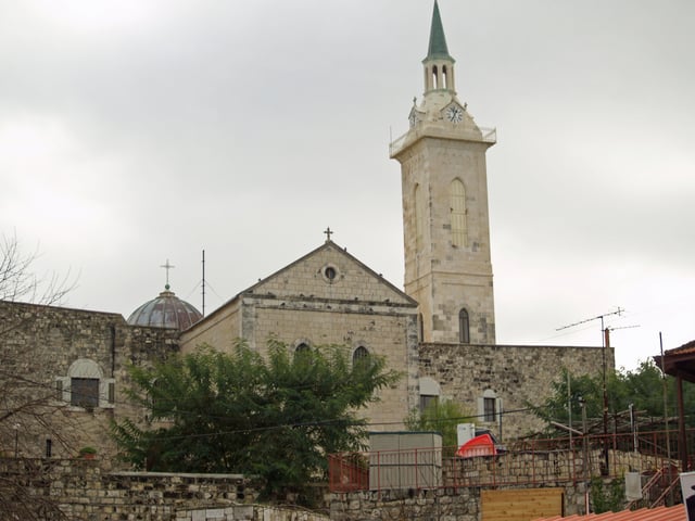 The Catholic Church in Ein Kerem on the site where John the Baptist is said to have been born