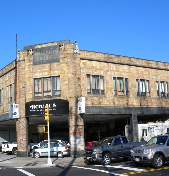 The Frank T. Lang Building at Metropolitan Avenue and 69th Street