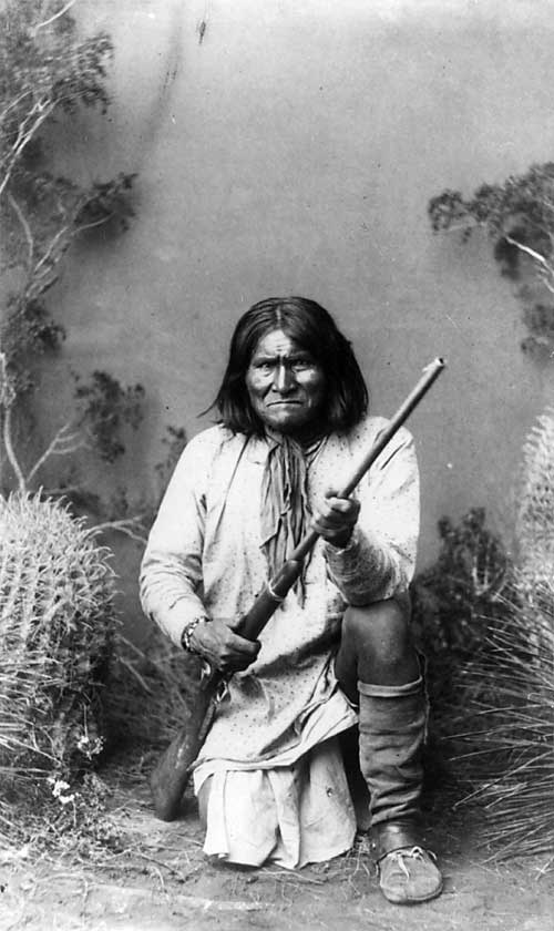 Geronimo; The basis for the unit's motto and slogan.