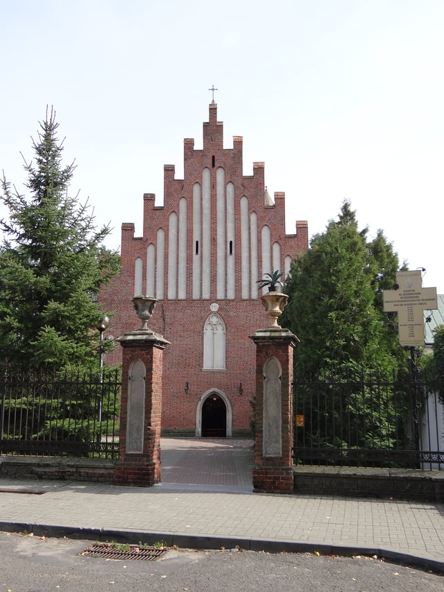 Franciscan Church from 15th century in Przeworsk, Poland